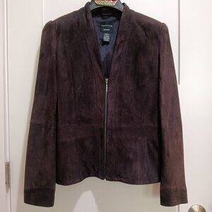 Doncaster Dark Brown Suede Jacket